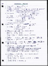 Some of my notes for my Pure 3 Maths module